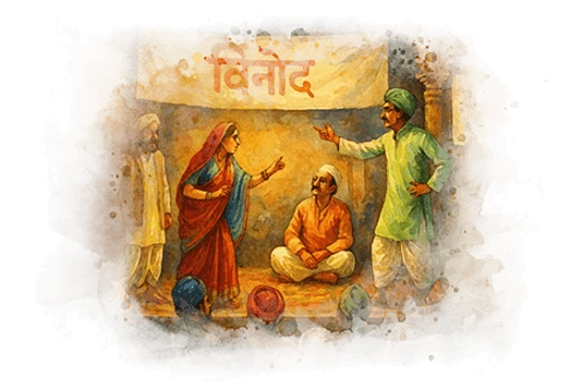 'विनोद' पहिला नाट्यप्रयोग