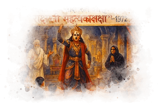संगीतनाटक- 'राक्षसी महत्वाकांक्षा' – एक मैलाचा दगड