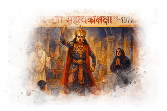 संगीतनाटक- ‘राक्षसी महत्वाकांक्षा’ – एक मैलाचा दगड